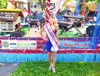 Band parade float