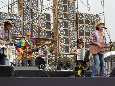 UNKLE MONKEY BAND AT SKULL AND ROSES FEST,VENTURA, CA
