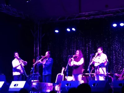 Sacred World Music concert with Bamboo Cedar Oak, Cheese and Grain, Frome 2019