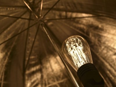 Edison style lamp