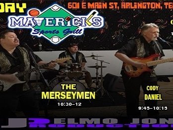 Elmo Productions ad for the Merseymen at Mavericks