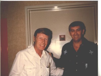 Ernie Ashworth & Roy Cost, at the Grand Ole Opry
