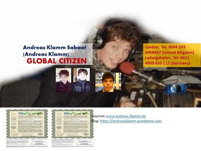 Andreas Klamm Sabaot Music London, Manchester Ludwigshafen, Tel. 0044 203 6958497