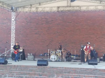 Wrought Iron Hex performing at Boston City Hall Plaza in Downtown Boston, MA. 9/28/19