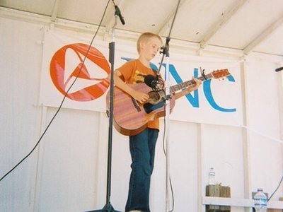 Ben Somerville "wowwing" the judges and the crowd with the first place performance of Gold Rush