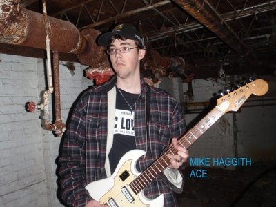 The cover of Mike Haggith's 2010 compilation release, "Ace".