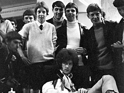 With Eric Clapton-1967