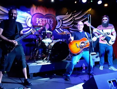 Playing with the Fallen Angels at Peties place,always a great time there.