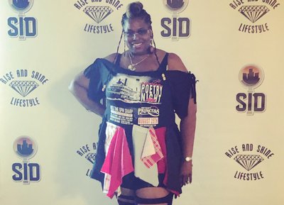 August 2019 performing on the Detroit Princess Riverboat for Erotic Poetry Night