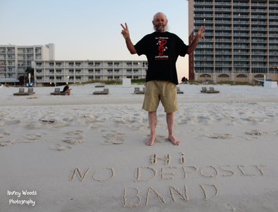 NDB - Our Friend Eddie Carroll @ Gulf Shores showing The NDB Love in The Sand on The Beach 2018!!