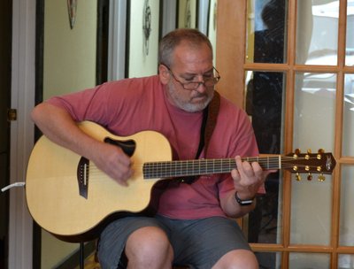 Jay in the studio