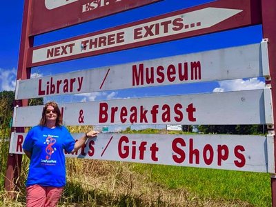 The Awesome Rhonda Pope Sullivan - City Council Auburn KY. Stylin in her NDB Tee!