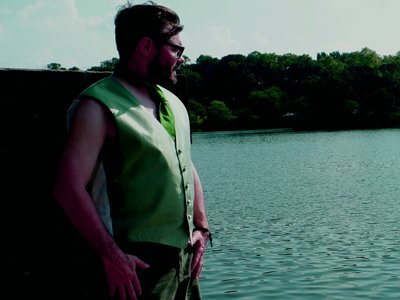 Contemplating by the Schuykill River