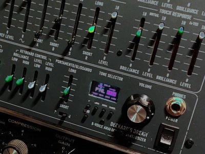 Super excited to be working on our next single; tons of synth on this one, including this one