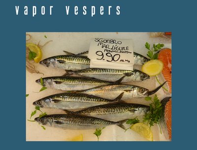 Cover of Vapor Vespers' single, "Bottomless Seafood Surprise"