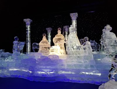 Ice Sculpture at Opryland Hotel in Nashville, TN