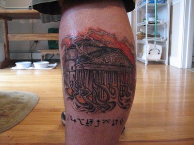 Aug's "20 Years In Hell" Tattoo