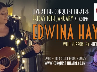 Friday 10th January 2020
www.conquest-theatre.co.uk
