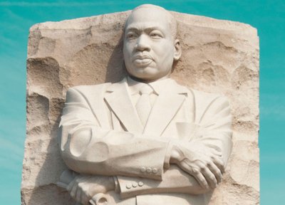 Martin Luther King Jr. Memorial in West Potomac Park,  in Washington D.C.