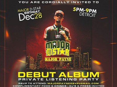 Major Payne Private Listening Party
