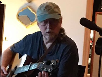 at Good Luck Studio: Jim Suiter on guitar