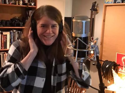 at Good Luck Studio: Susan Johnson on vocals