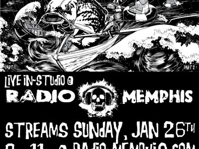 Live In-studio @ Radio Memphis, Booze & Blues Show. Sun. Jan. 26th, 2020 from 8 pm - 11 pm.