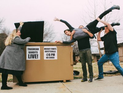 The Trashcan Bandits - MARCH 17 2020- Mickey Finns Irish Pub