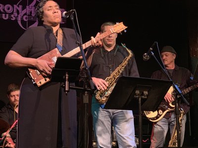 Getting lost in the music at the Iron Horse.