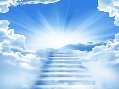 A teardrop on earth summons the King of heaven.