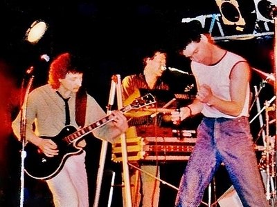 Wayne, James & Lawrence in the group "The Bad Boys" Early 80's