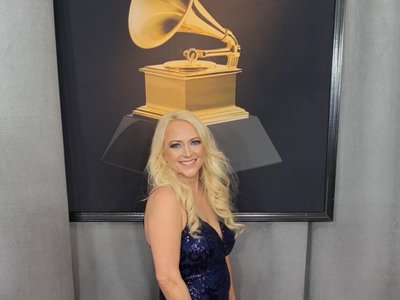 Suzanne Grzanna at the 2020 Grammy Awards
