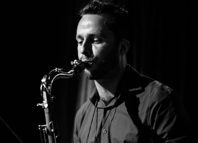 John Nastos on sax