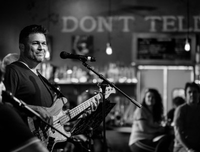 Pablo Ojeda on bass
