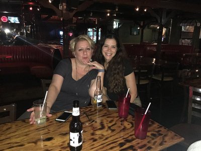 Fans and friends at Diamond Jim's