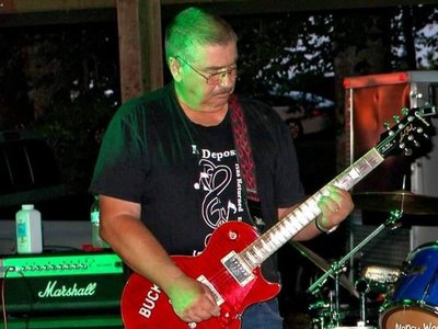 Mark Wheat AKA "Buckwheat" One of the Original Founding Members Of No Deposit Band on Lead Guitar