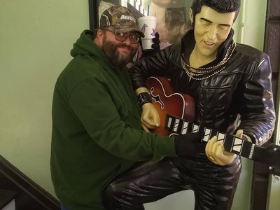 Aaron Keith Hammock @ Boomarang Diner in Bartlesville, Oklahoma, March 11, 2020