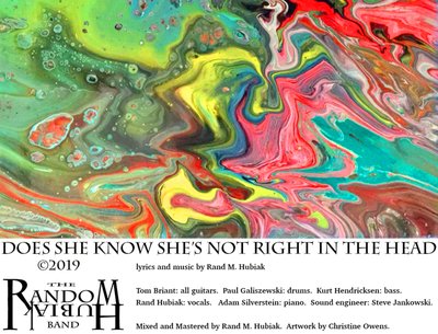 "Does She Know She's Not Right in the Head" arrives April 7 everywhere.