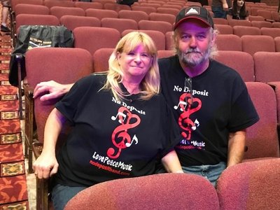 Eddie & Nancy at The Vet Jam 2019 Plaza Theater Glasgow KY.