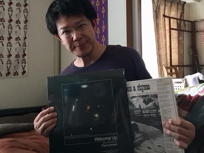 from Hideaki Takada in Japan: "Wow!! I got your new album Welcome Up! Very impressed! Great!"