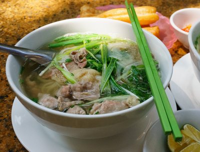 Hanoi Noodles Soup to eat on Hanoi Food Tour http://culinaryvietnam.com/vietnam-tours/hanoi-food-tou