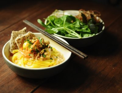 Quang Noodles in the Center of Vietnam - http://culinaryvietnam.com/