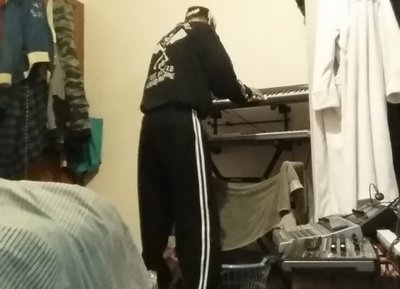 I got snotty on tbe keys ha ha payback