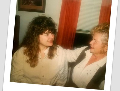 Me & Mom at her home on the gulf coast (south of Mobile, Alabama)