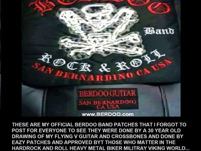 🔴You Rock www.BERDOO.com Booking@Berdoo.com JC Berdoo owns BERDOO & ALIEN-AID Beverage™©® 198