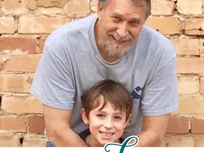 Two of my main loves - my grandson and Jesus!