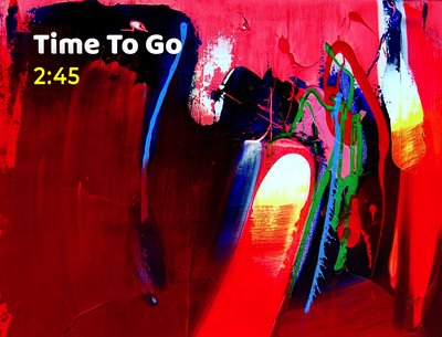 "Time To Go" cover - Acrylic on canvas by boolapp