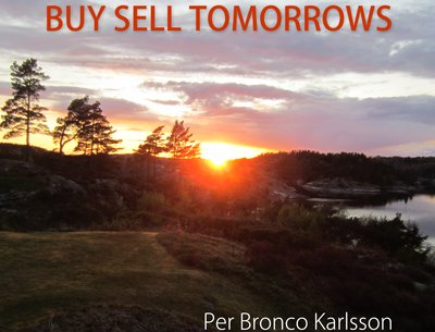 Cover Buy Sell Tomorrows by Per Bronco Karlsson