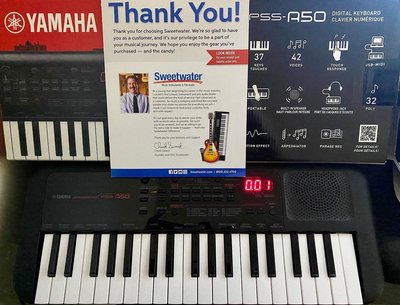Yamaha PSS-A50 Mini Keyboard (Got it Jan. 2020)