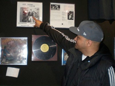 TDot Pioneers Exhibit Party Chris GotRocks Jackson Get Loose Crew Album Display